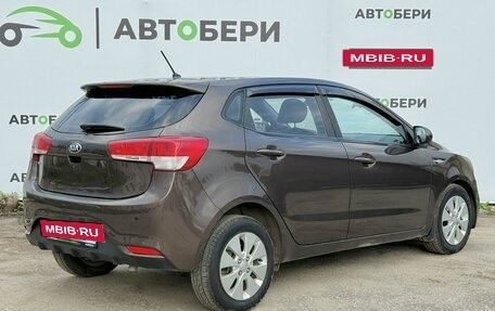KIA Rio III рестайлинг, 2016 год, 914 000 рублей, 5 фотография