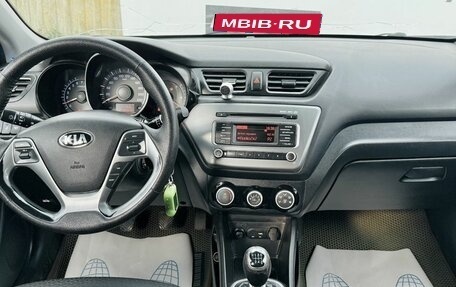 KIA Rio III рестайлинг, 2016 год, 914 000 рублей, 16 фотография