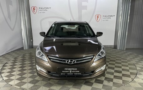 Hyundai Solaris II рестайлинг, 2014 год, 984 375 рублей, 2 фотография