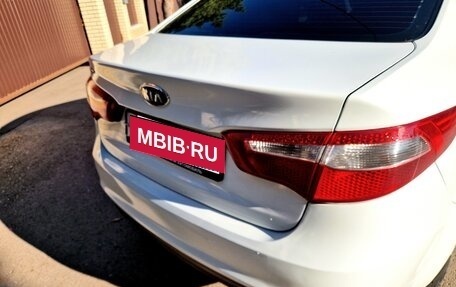 KIA Rio III рестайлинг, 2013 год, 595 000 рублей, 11 фотография
