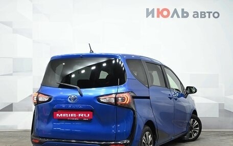 Toyota Sienta II, 2019 год, 1 350 000 рублей, 6 фотография
