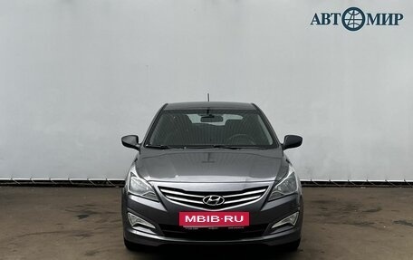 Hyundai Solaris II рестайлинг, 2015 год, 870 000 рублей, 2 фотография