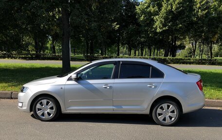 Skoda Rapid I, 2017 год, 495 000 рублей, 3 фотография