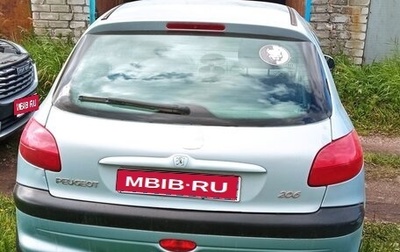 Peugeot 206, 2002 год, 160 000 рублей, 1 фотография