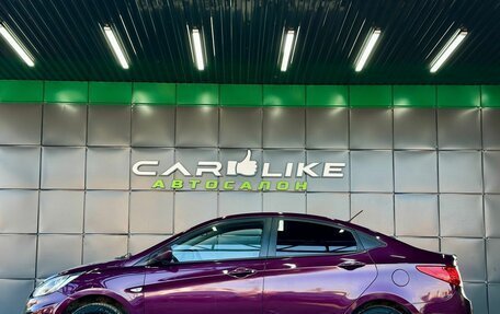 Hyundai Solaris II рестайлинг, 2013 год, 799 000 рублей, 3 фотография
