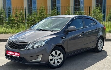 KIA Rio III рестайлинг, 2012 год, 840 000 рублей, 1 фотография