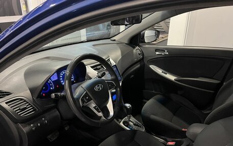 Hyundai Solaris II рестайлинг, 2011 год, 515 000 рублей, 20 фотография