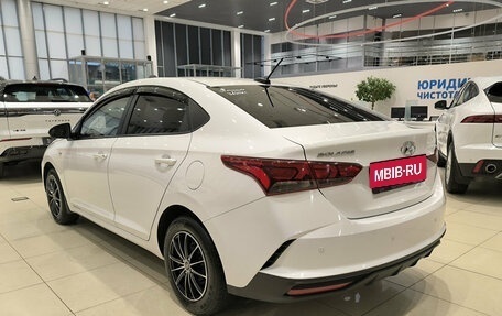 Hyundai Solaris II рестайлинг, 2021 год, 1 290 000 рублей, 7 фотография