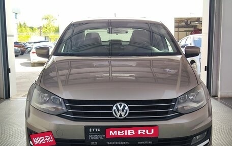 Volkswagen Polo VI (EU Market), 2016 год, 1 260 000 рублей, 2 фотография