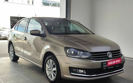 Volkswagen Polo VI (EU Market), 2016 год, 1 260 000 рублей, 3 фотография