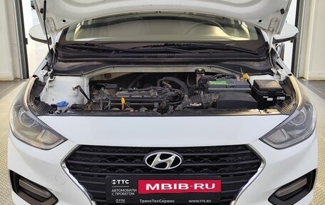 Hyundai Solaris II рестайлинг, 2017 год, 1 029 000 рублей, 9 фотография