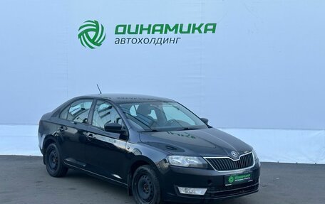Skoda Rapid I, 2014 год, 820 000 рублей, 3 фотография