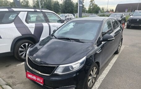 KIA Rio III рестайлинг, 2015 год, 969 000 рублей, 1 фотография