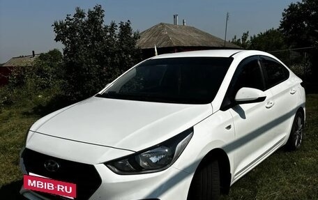 Hyundai Solaris II рестайлинг, 2017 год, 1 200 000 рублей, 3 фотография