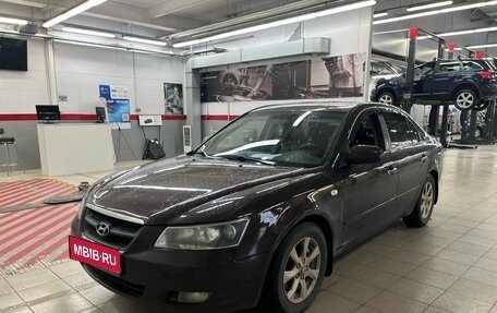 Hyundai Sonata VI, 2007 год, 477 000 рублей, 1 фотография