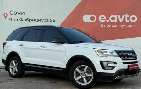 Ford Explorer VI, 2016 год, 2 500 000 рублей, 3 фотография