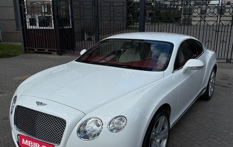Bentley Continental GT II рестайлинг, 2011 год, 4 700 000 рублей, 2 фотография