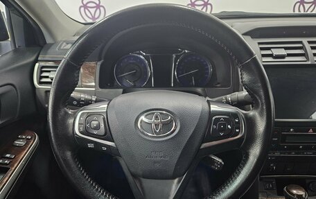 Toyota Camry, 2017 год, 1 633 000 рублей, 16 фотография