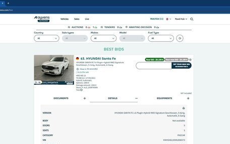 Hyundai Santa Fe IV, 2021 год, 4 860 000 рублей, 28 фотография