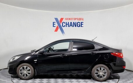 Hyundai Solaris II рестайлинг, 2012 год, 589 000 рублей, 8 фотография