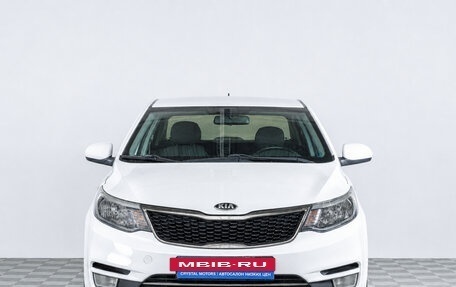 KIA Rio III рестайлинг, 2016 год, 979 000 рублей, 2 фотография