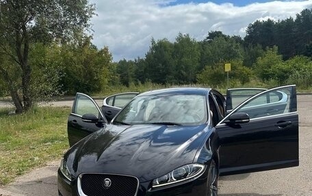 Jaguar XF I рестайлинг, 2013 год, 2 000 000 рублей, 26 фотография