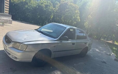 Hyundai Accent II, 2003 год, 94 000 рублей, 3 фотография