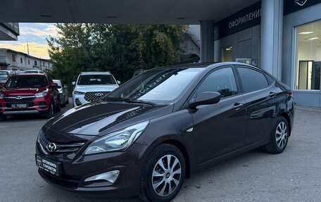Hyundai Solaris II рестайлинг, 2015 год, 1 060 000 рублей, 3 фотография