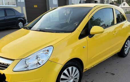 Opel Corsa D, 2007 год, 380 000 рублей, 1 фотография
