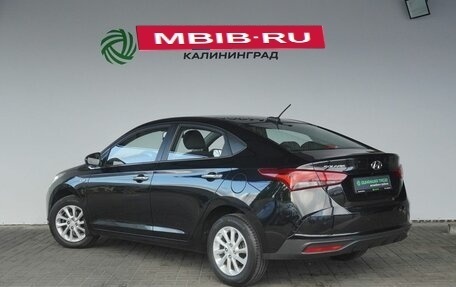 Hyundai Solaris II рестайлинг, 2021 год, 1 850 000 рублей, 3 фотография