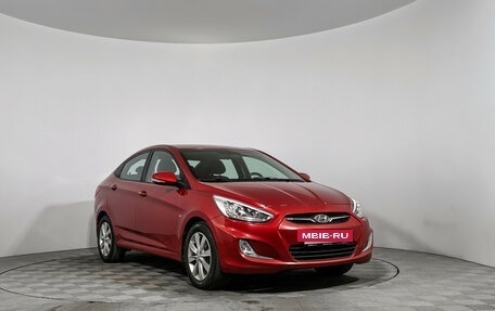 Hyundai Solaris II рестайлинг, 2013 год, 855 000 рублей, 3 фотография