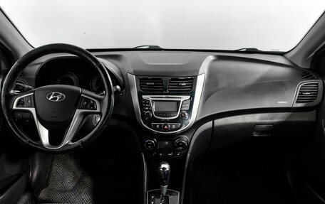 Hyundai Solaris II рестайлинг, 2013 год, 855 000 рублей, 14 фотография