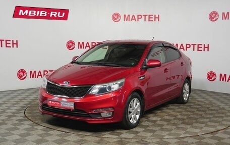 KIA Rio III рестайлинг, 2017 год, 1 135 000 рублей, 1 фотография