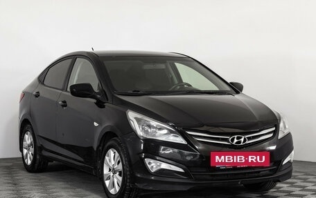 Hyundai Solaris II рестайлинг, 2016 год, 999 000 рублей, 3 фотография