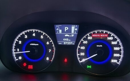 Hyundai Solaris II рестайлинг, 2012 год, 1 000 000 рублей, 21 фотография