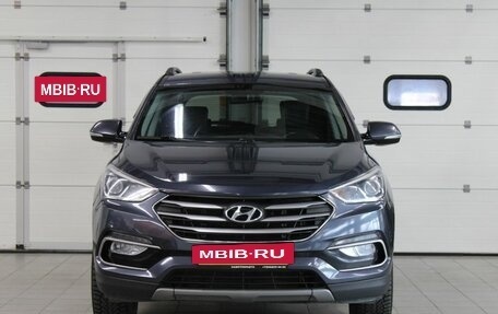 Hyundai Santa Fe III рестайлинг, 2017 год, 2 057 000 рублей, 2 фотография