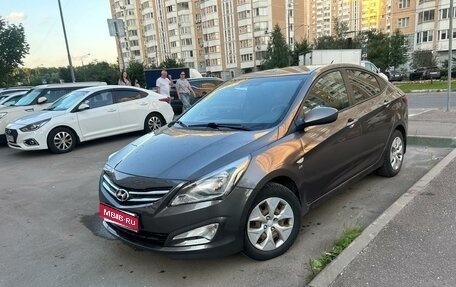 Hyundai Solaris II рестайлинг, 2014 год, 850 000 рублей, 1 фотография