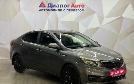 KIA Rio III рестайлинг, 2016 год, 890 000 рублей, 3 фотография