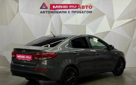 KIA Rio III рестайлинг, 2016 год, 890 000 рублей, 6 фотография