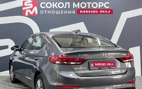 Hyundai Elantra VI рестайлинг, 2017 год, 1 399 900 рублей, 4 фотография