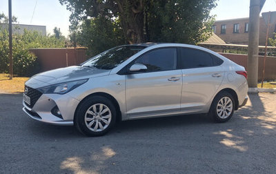 Hyundai Solaris II рестайлинг, 2021 год, 1 420 000 рублей, 1 фотография