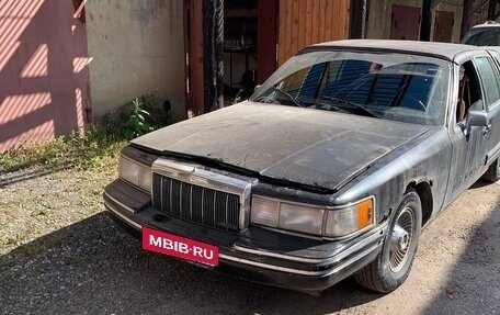 Lincoln Town Car II, 1990 год, 750 000 рублей, 1 фотография