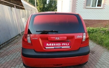 Hyundai Getz I рестайлинг, 2008 год, 381 000 рублей, 5 фотография