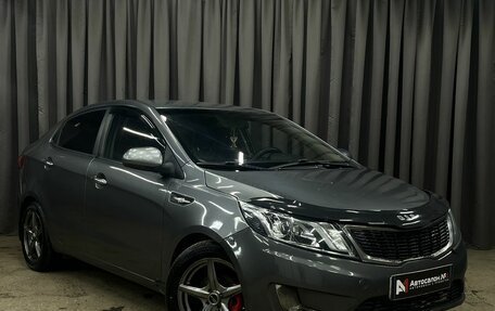 KIA Rio III рестайлинг, 2014 год, 649 777 рублей, 4 фотография