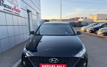 Hyundai Solaris II рестайлинг, 2021 год, 1 447 000 рублей, 5 фотография