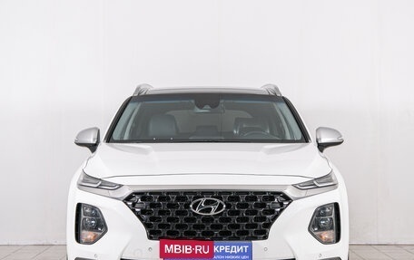 Hyundai Santa Fe IV, 2018 год, 2 699 000 рублей, 3 фотография