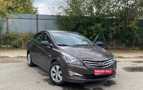 Hyundai Solaris II рестайлинг, 2014 год, 1 200 000 рублей, 11 фотография
