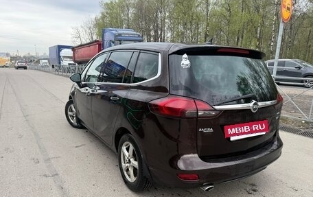 Opel Zafira C рестайлинг, 2013 год, 650 000 рублей, 10 фотография