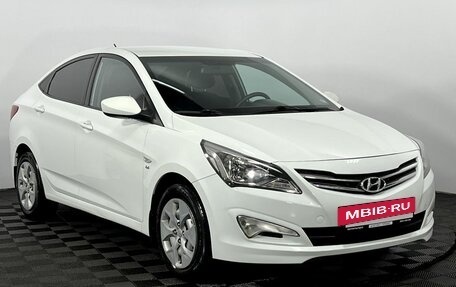 Hyundai Solaris II рестайлинг, 2015 год, 1 260 000 рублей, 4 фотография