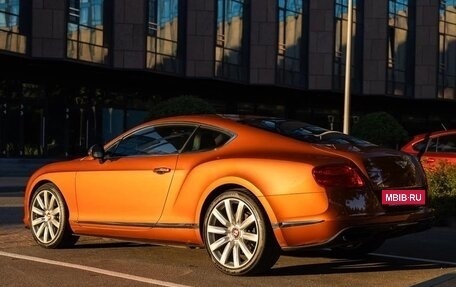 Bentley Continental GT II рестайлинг, 2012 год, 5 900 000 рублей, 6 фотография